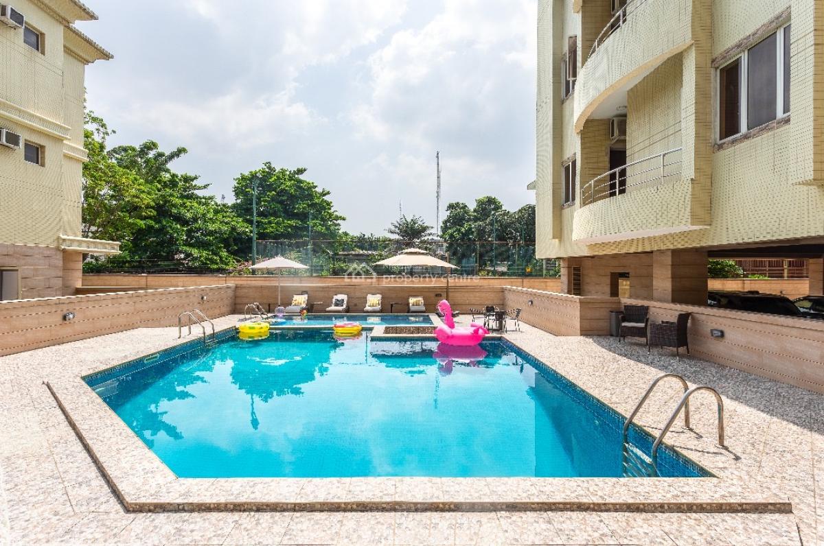 Elegant 3 Bedroom Fully Furnished Serviced, Off Ahmadu Bello Way, Victoria Island (vi), Lagos, Flat / Apartment for Rent
