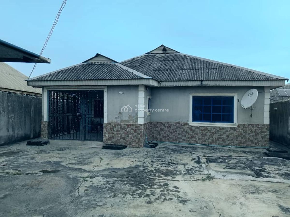 Conducive 2 Bedroom Bungalow with a Mini Flat, Cele 2 Road Beside X2 Estate, Mowe Ofada, Ogun, Detached Bungalow for Sale