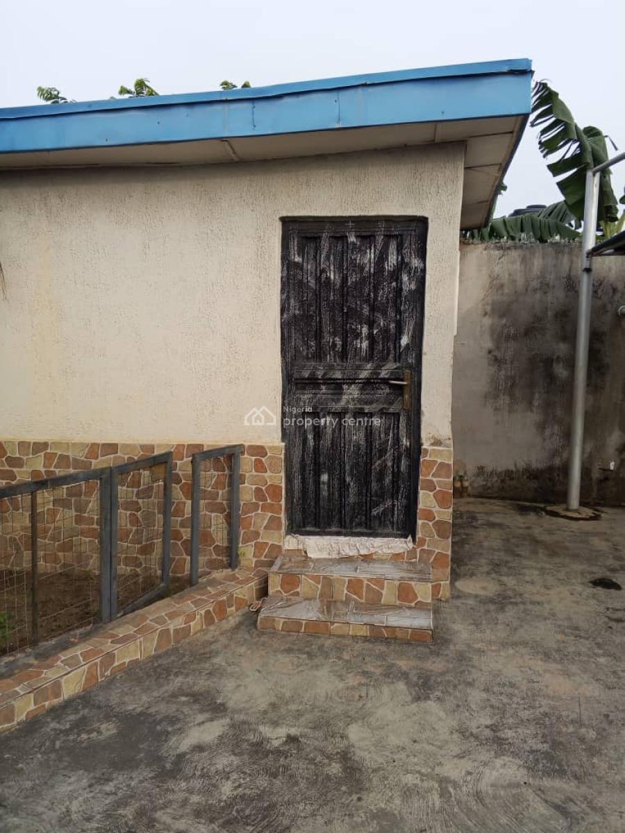 Conducive 2 Bedroom Bungalow with a Mini Flat, Cele 2 Road Beside X2 Estate, Mowe Ofada, Ogun, Detached Bungalow for Sale