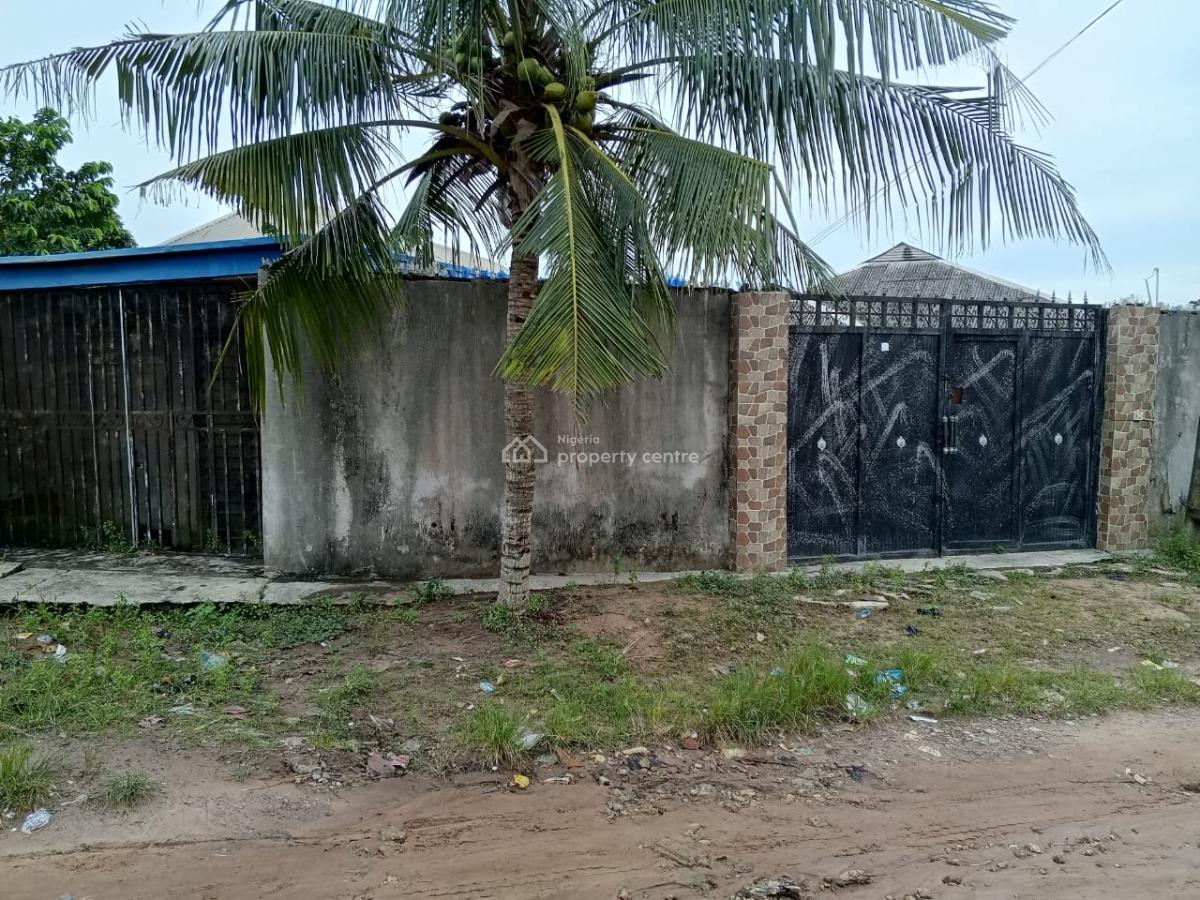 Conducive 2 Bedroom Bungalow with a Mini Flat, Cele 2 Road Beside X2 Estate, Mowe Ofada, Ogun, Detached Bungalow for Sale