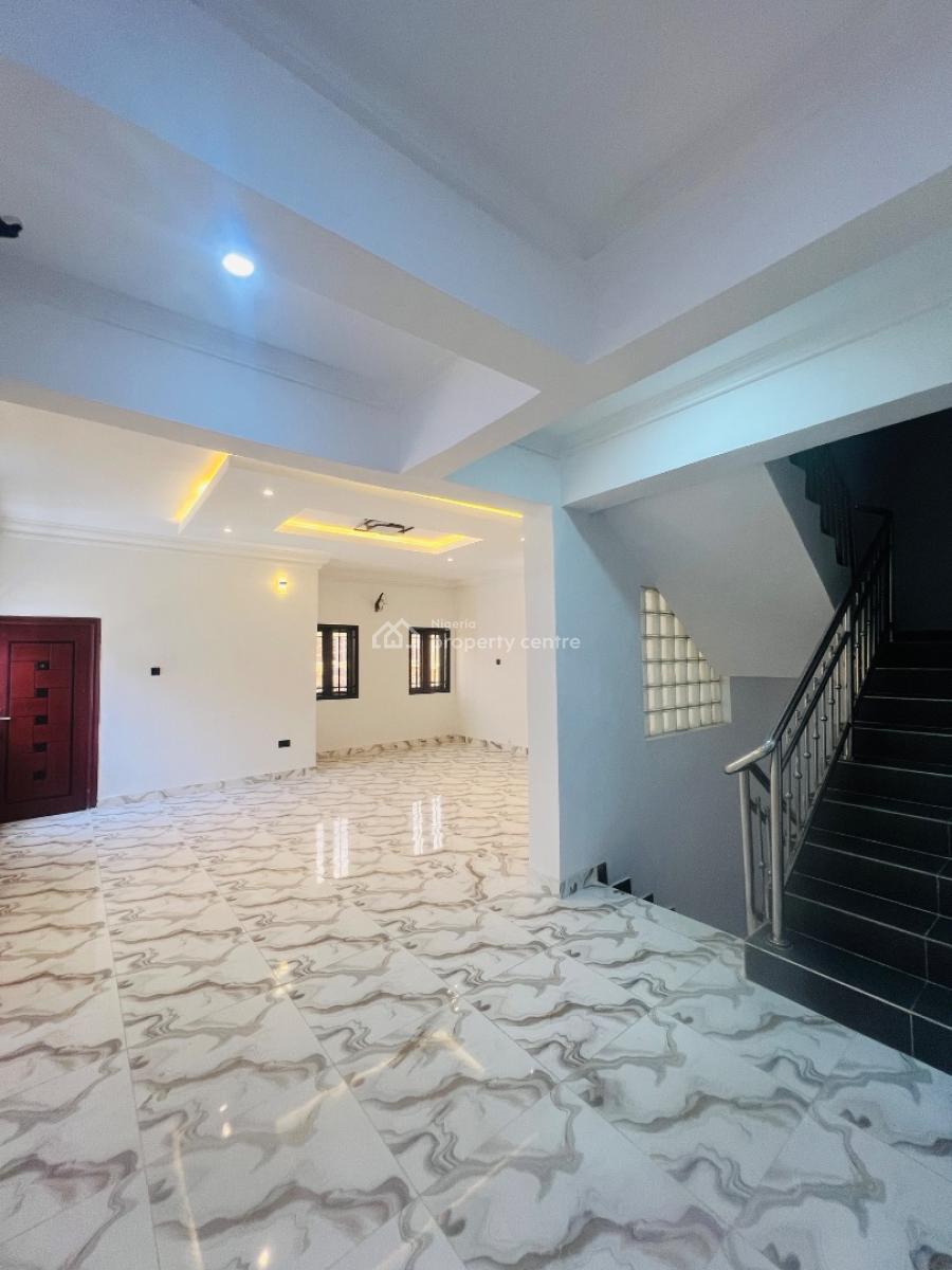 Lovely 4 Bedroom with Office Space and Bq, Chevron Drive, Lekki Phase 2, Lekki, Lagos, Semi-detached Duplex for Rent