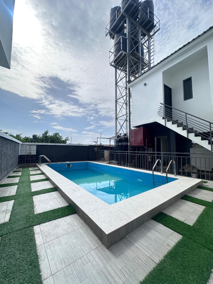 5 Bedroom Terrace Duplex with Pool, Ajah, Lagos, Terraced Duplex for Rent
