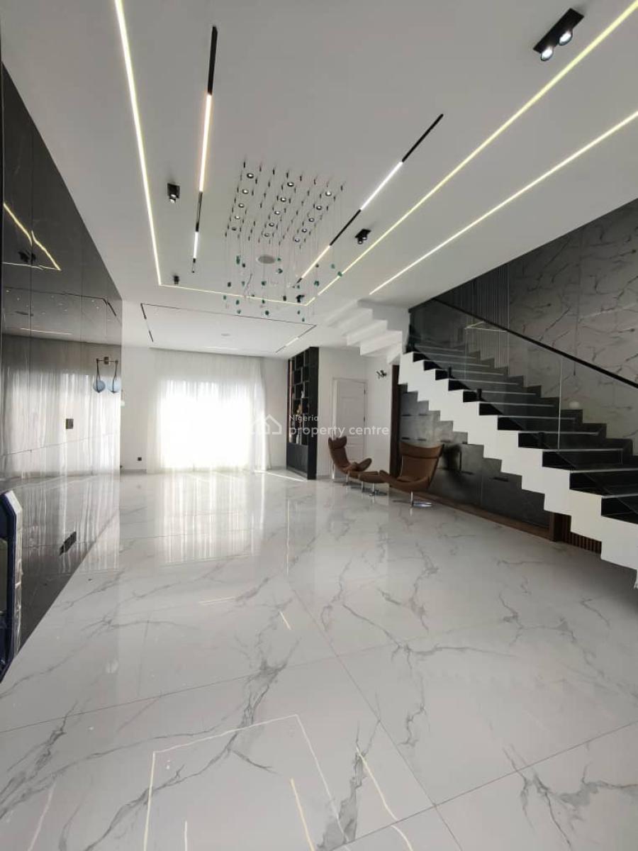 Luxury Newly Built 5 Bedroom Townhouse with Bq, Lekki Phase 1, Lekki, Lagos, House for Sale