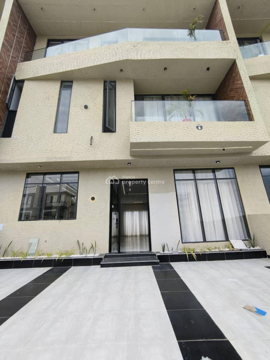 Luxury Newly Built 5 Bedroom Townhouse with Bq, Lekki Phase 1, Lekki, Lagos, House for Sale