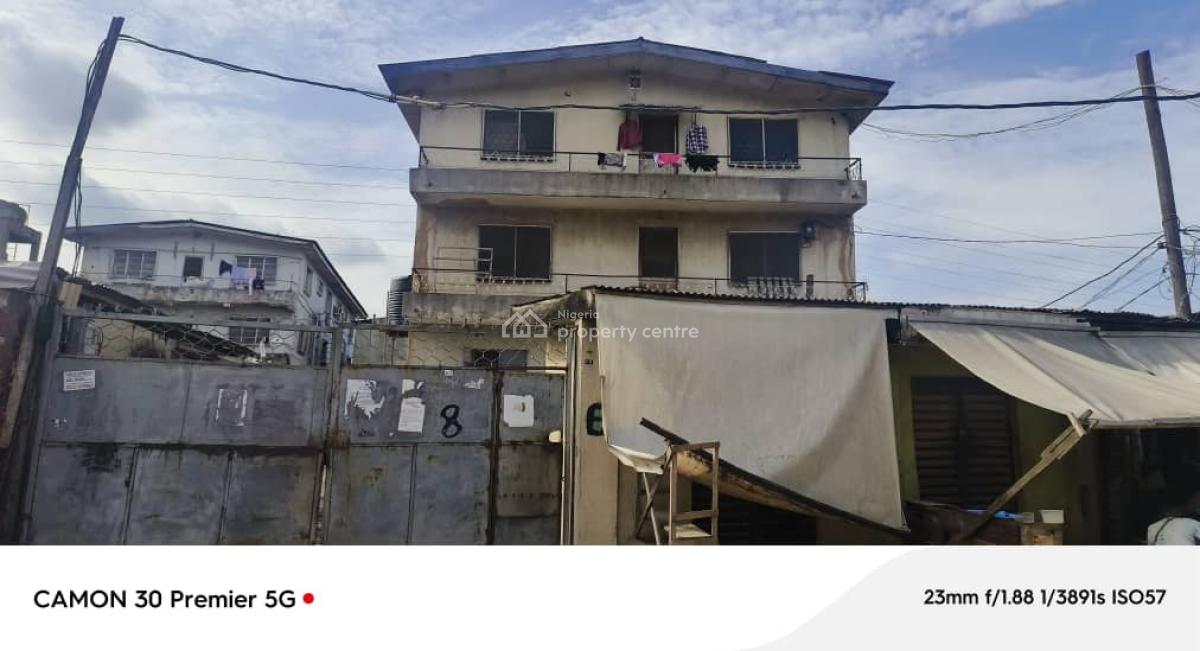 Solid Two Storey Building, Ojota, Lagos, Commercial Property for Sale