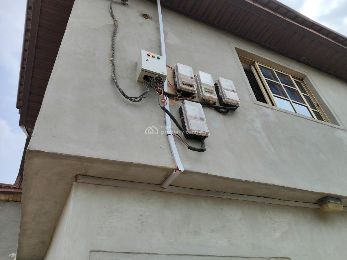 2 Bedroom First Floor with Extra Room and Personal Prepaid, Ikorodu Club Avenue Aga, Ikorodu, Lagos, Flat / Apartment for Rent