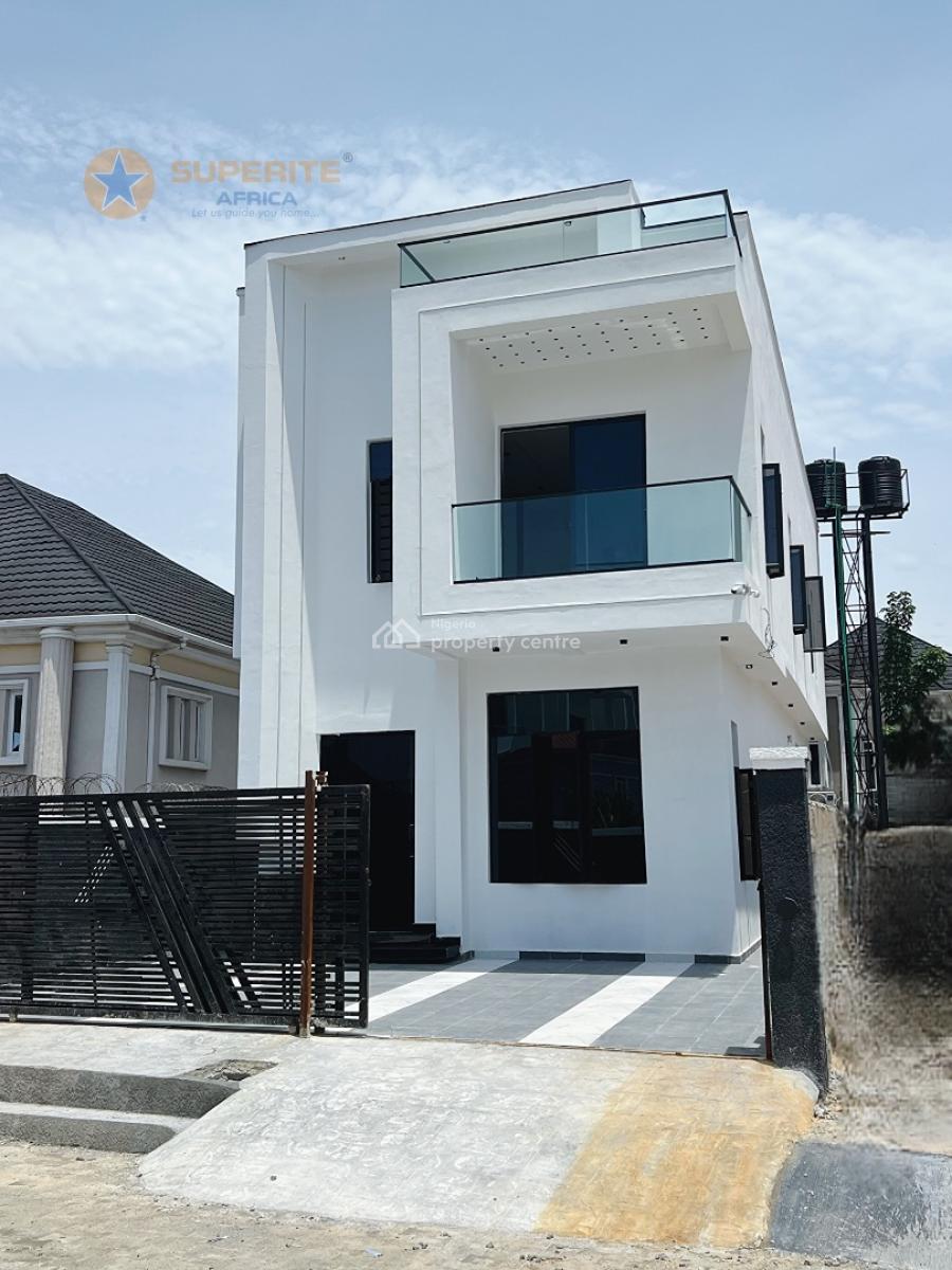 4-bedroom Fully-detached Duplex with Bq, Thomas Estate, Ajah, Lagos, Detached Duplex for Sale