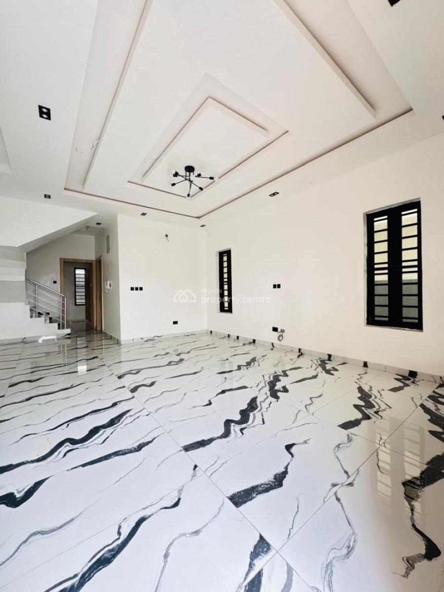 Luxury 4beroom Semi Detached House with Bq, Before Roundabout, Orchid Road, Lekki, Lagos, Semi-detached Duplex for Sale