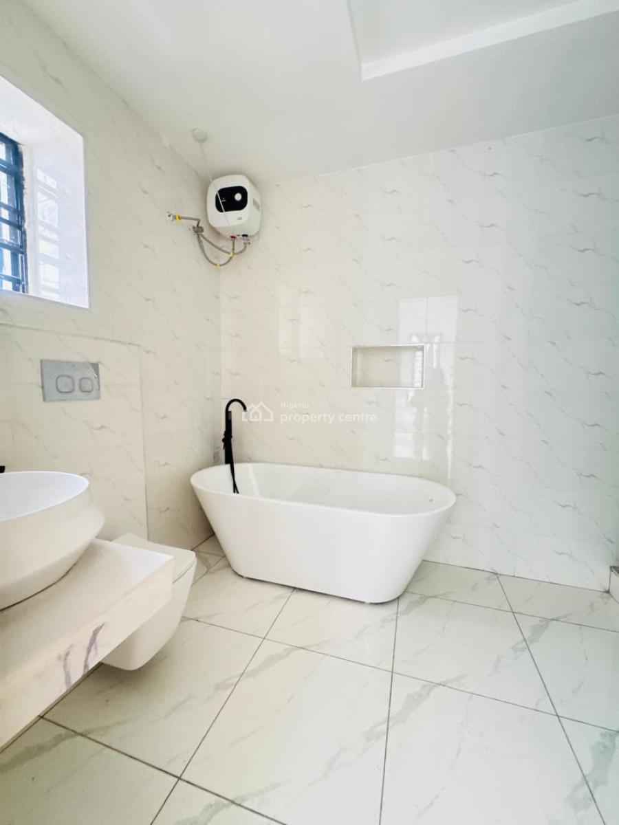 Luxury 4beroom Semi Detached House with Bq, Before Roundabout, Orchid Road, Lekki, Lagos, Semi-detached Duplex for Sale