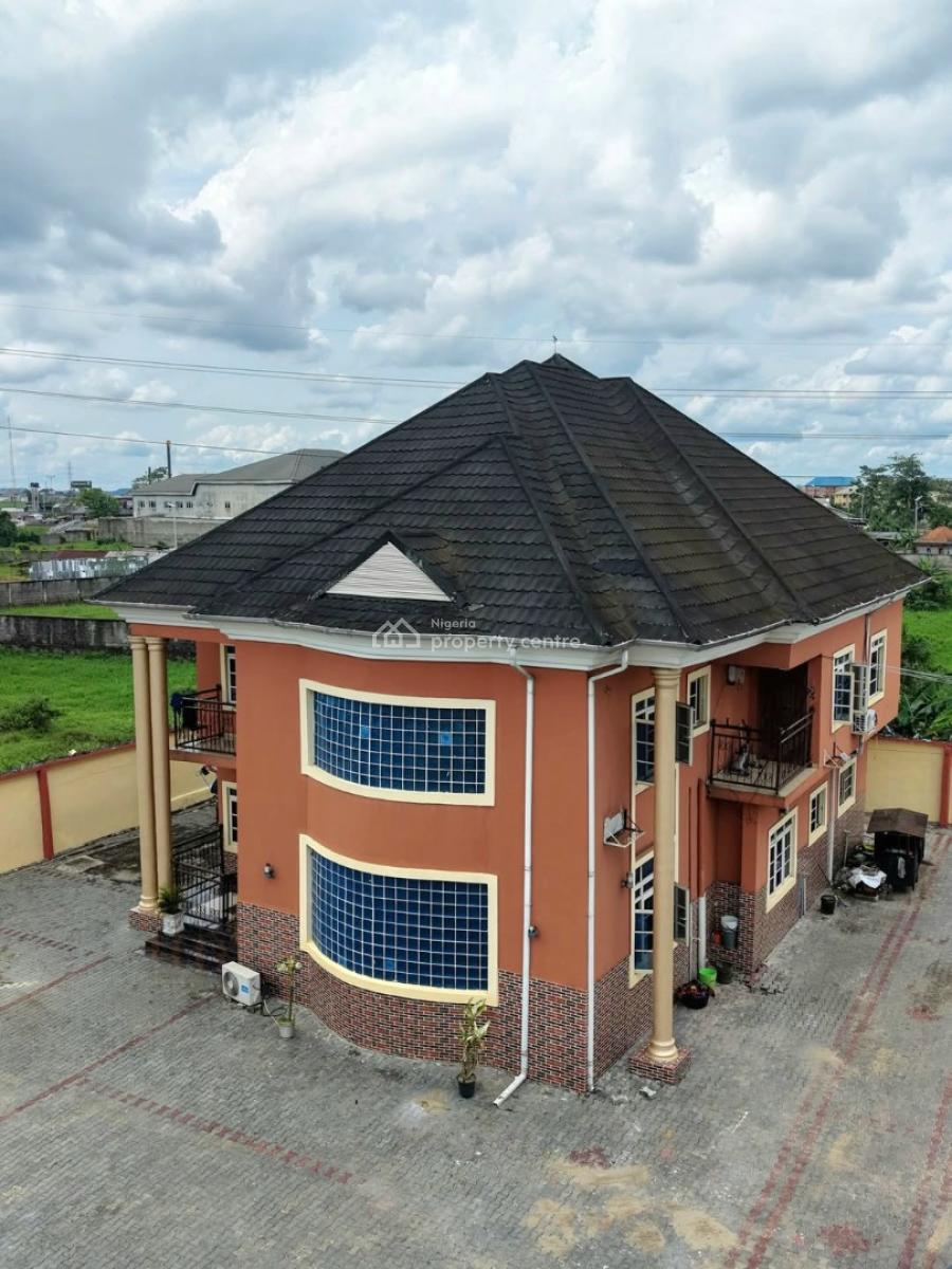 6 Bedroom Duplex on 2 Plots, Rumuehinwo Estate, Rukpokwu, Port Harcourt, Rivers, Detached Duplex for Sale