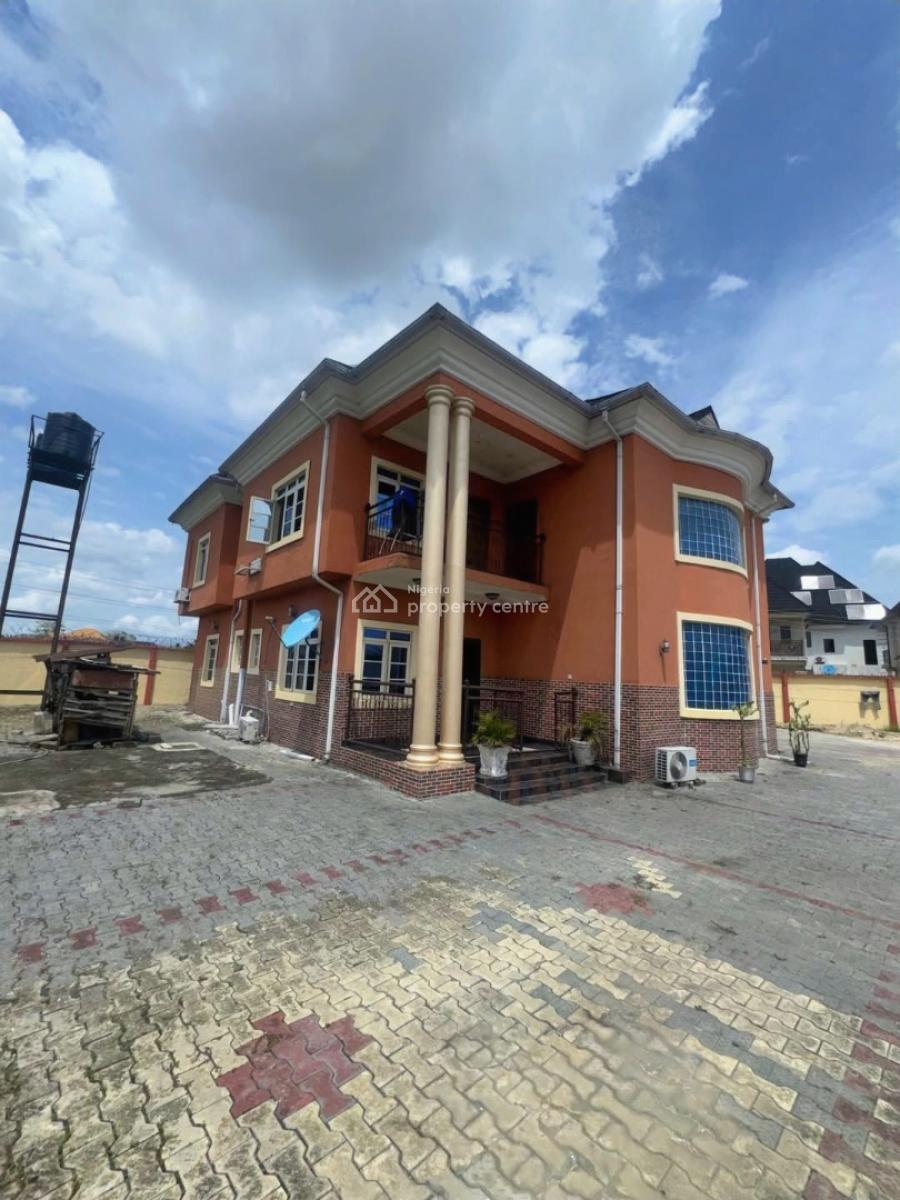 6 Bedroom Duplex on 2 Plots, Rumuehinwo Estate, Rukpokwu, Port Harcourt, Rivers, Detached Duplex for Sale