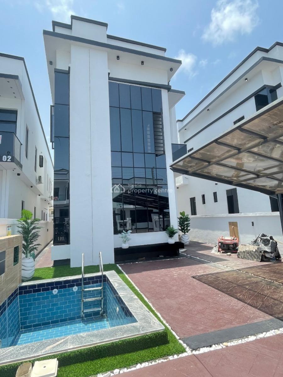 Newly Built Elegant 5 Bedroom Duplex with Private Swimming Pool, Orchid, Lekki, Lagos, Detached Duplex for Sale