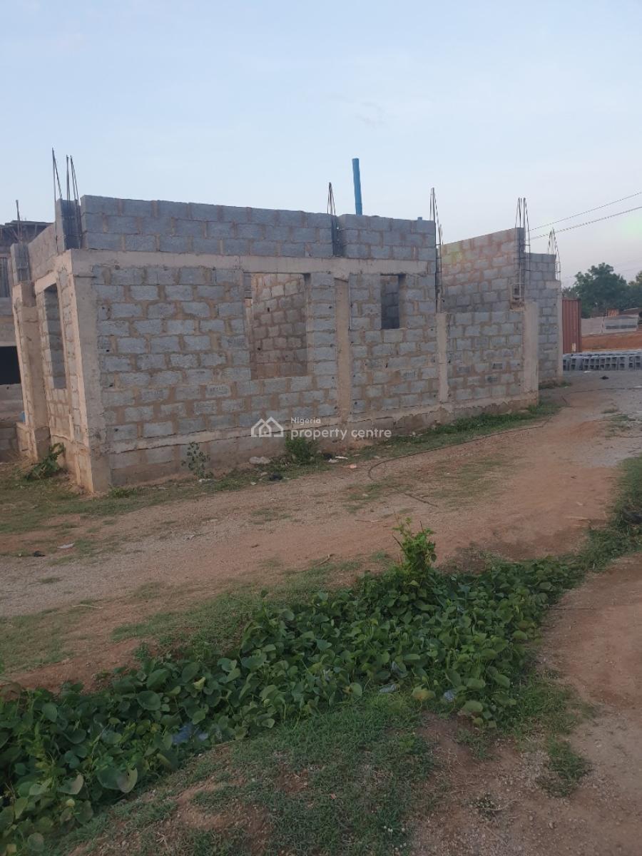 6 Bedroom Detached Carcass Duplex Penthouse, Faplins Estate, Galadimawa, Abuja, Detached Duplex for Sale