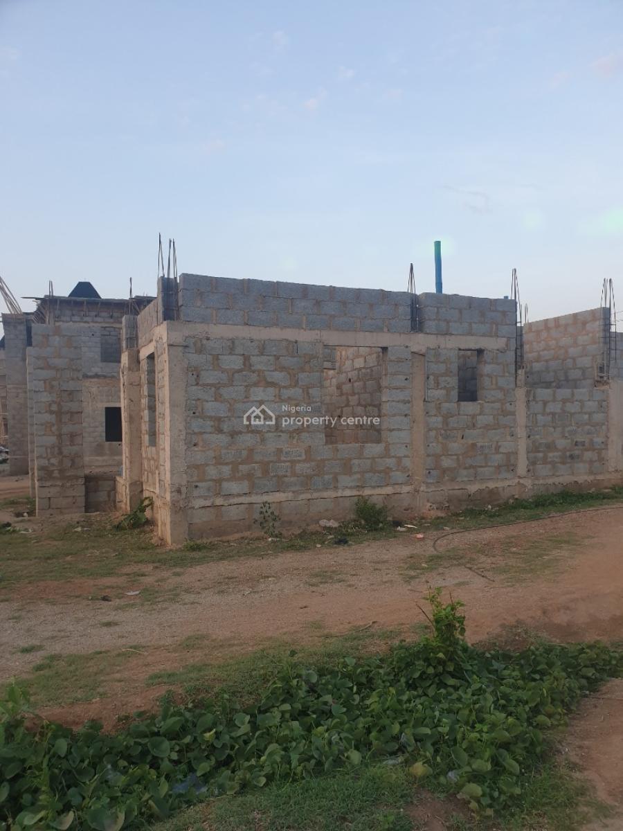 6 Bedroom Detached Carcass Duplex Penthouse, Faplins Estate, Galadimawa, Abuja, Detached Duplex for Sale