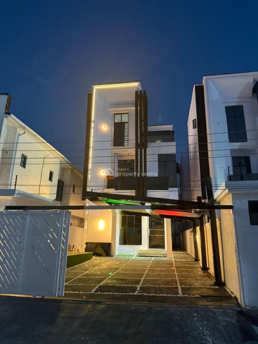 Newly Built 5 Bedroom Duplex with 1bq, Orchid Road, Lekki, Lagos, Detached Duplex for Sale