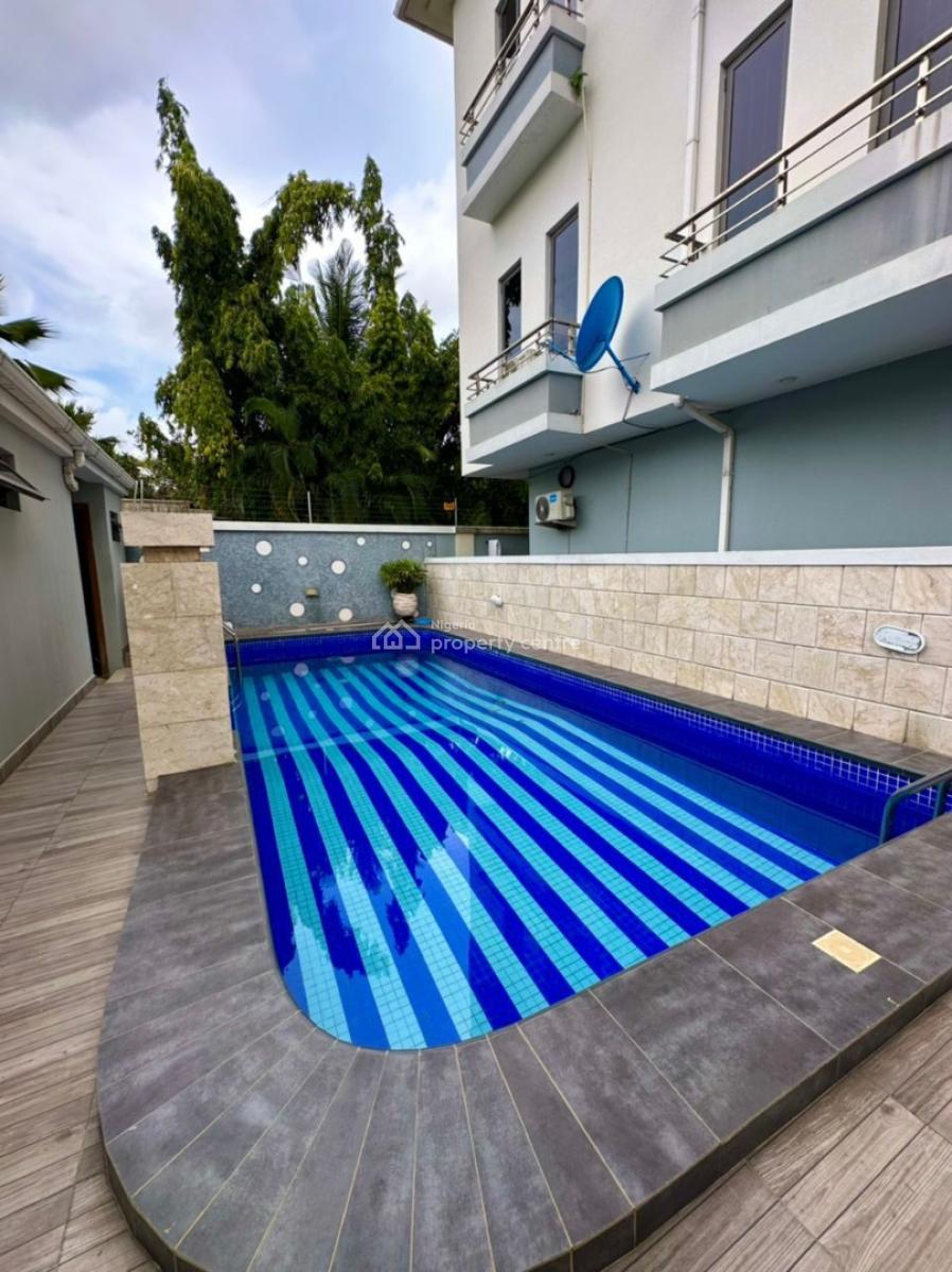 Well Maintained Furnished 4 Bedroom Terrace with Bqin a Serene Environ, Ruxton Ikoyi, Ikoyi, Lagos, Terraced Duplex for Sale