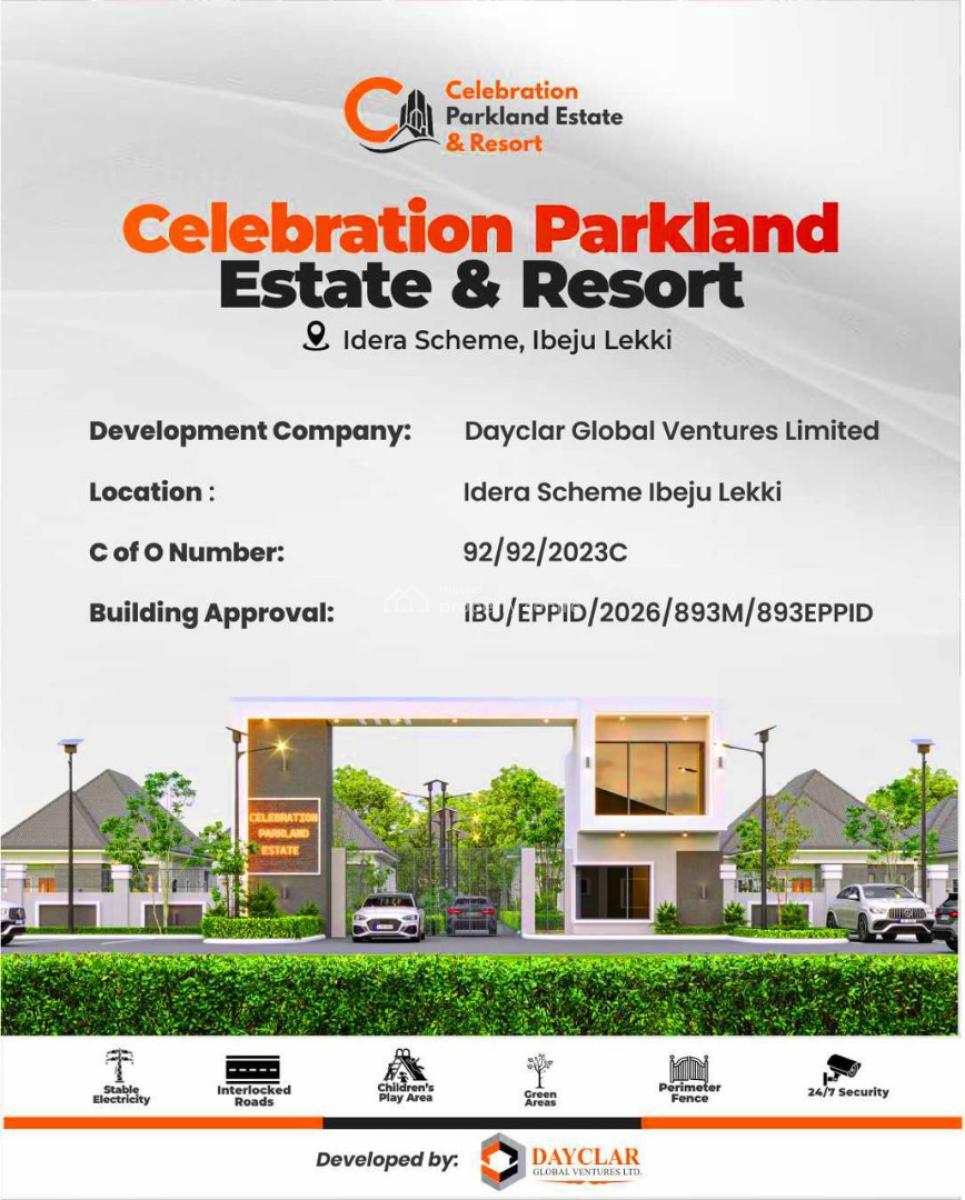 Well Finished 3 Bedroom Bungalow in a Serene Estate, Celebration Green Villa, Idera Scheme, Ibeju Lekki, Lagos, Detached Bungalow for Sale