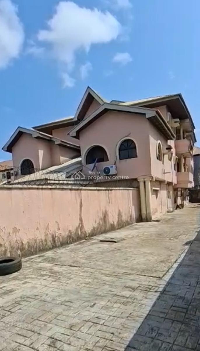 4bedroom Duplex with 3unit of 3bedroom Flats on 60ft By 150ft Directly, * :off Idowu Rufai, Ago Palace, Ago Palace, Isolo, Lagos, Detached Duplex for Sale