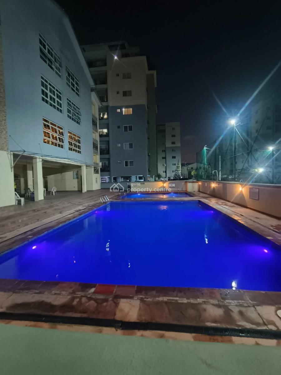 Partly Furnished 3 Bedroonms Apartment I, Prime Water, Lekki Phase 1, Lekki, Lagos, Flat / Apartment for Rent