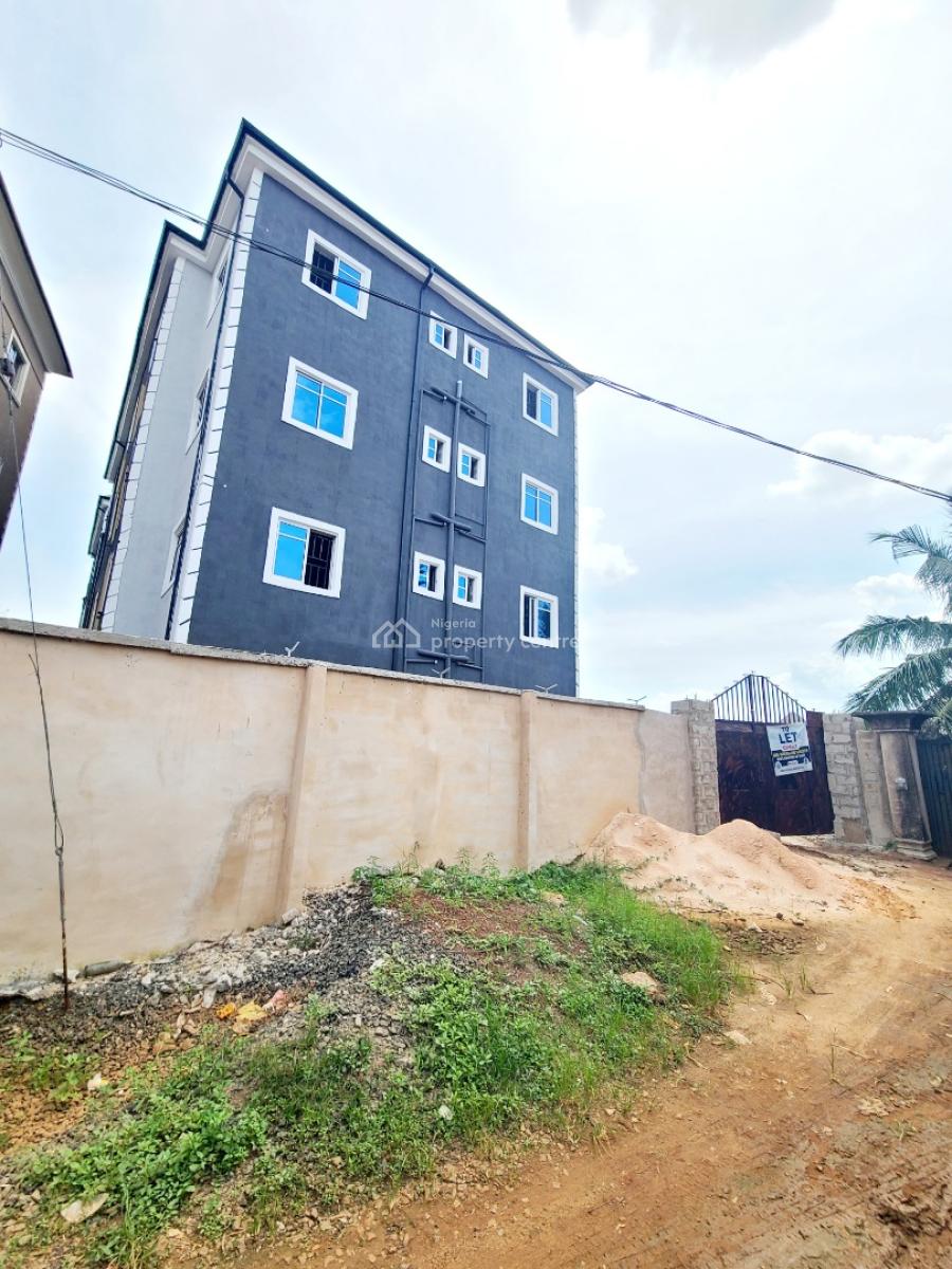 Brand New 2 Bedroom Flat, Upstairs Ensuite, Housing Estate, World Bank, Owerri Municipal, Imo, Flat / Apartment for Rent