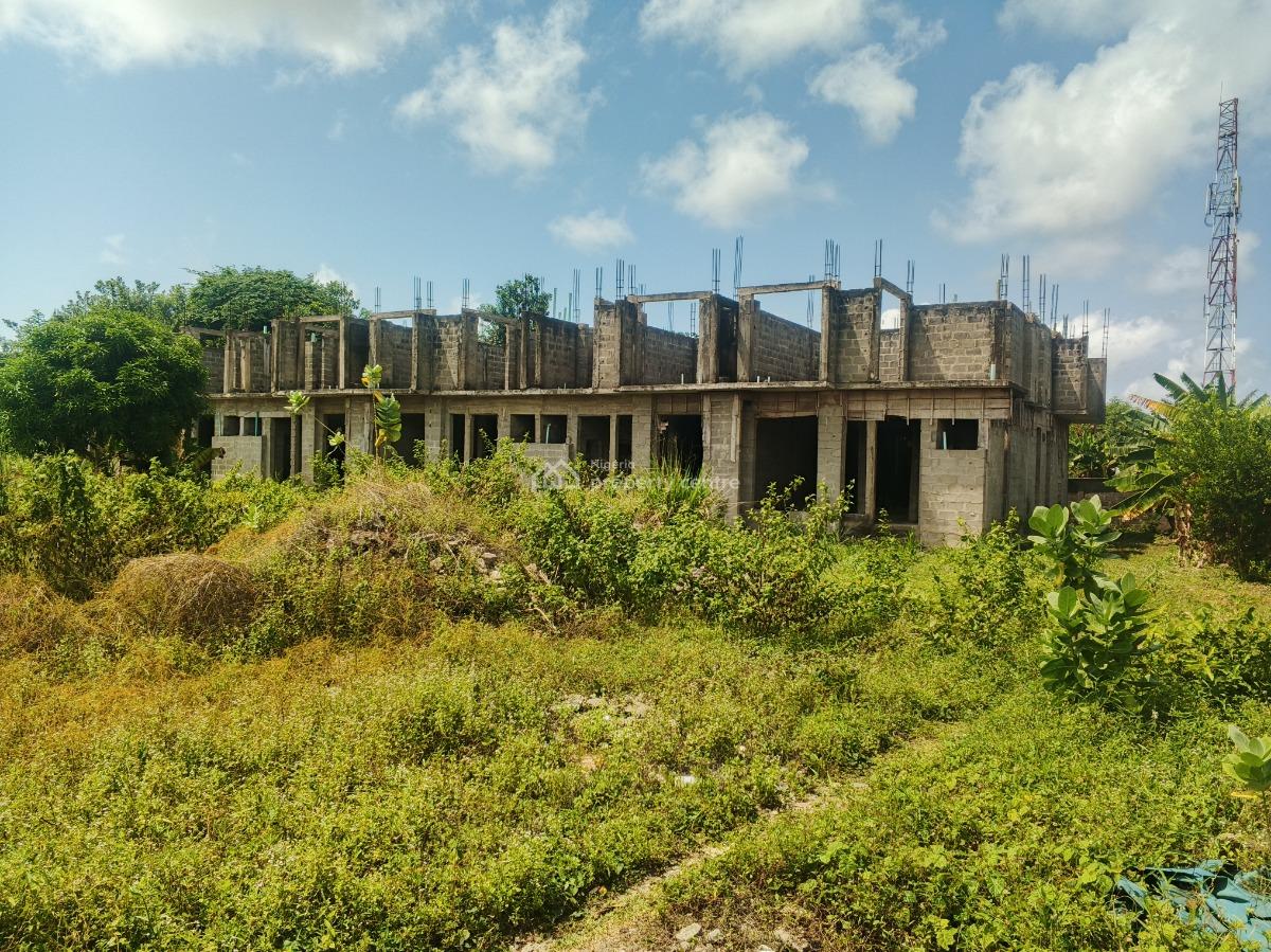 8270 Sq Mts Parcel of Land with 6 Nos Uncompleted Terrace Houses, Off Ablag Avenue, Off Cardinal Olubunmi Okojie Road, Sangotedo, Ajah, Lagos, Residential Land for Sale