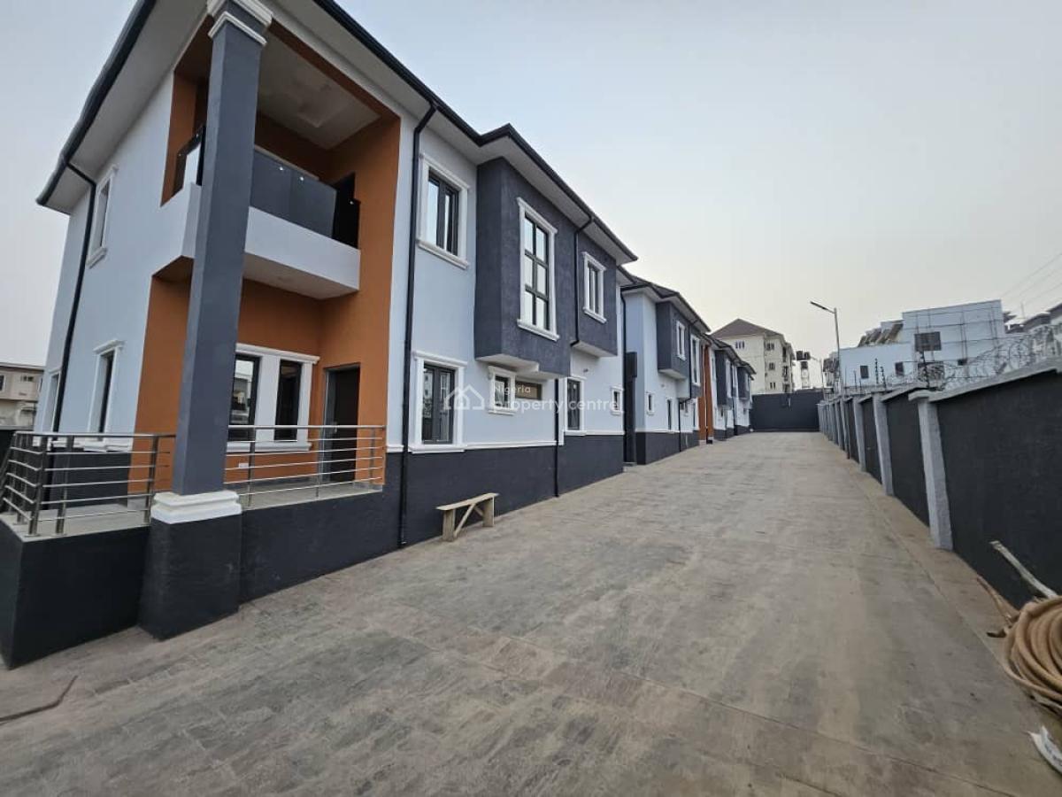 4 Bedroom Terrace Duplex with a Room Bq, Off Stella Maris, Life Camp, Abuja, Terraced Duplex for Sale