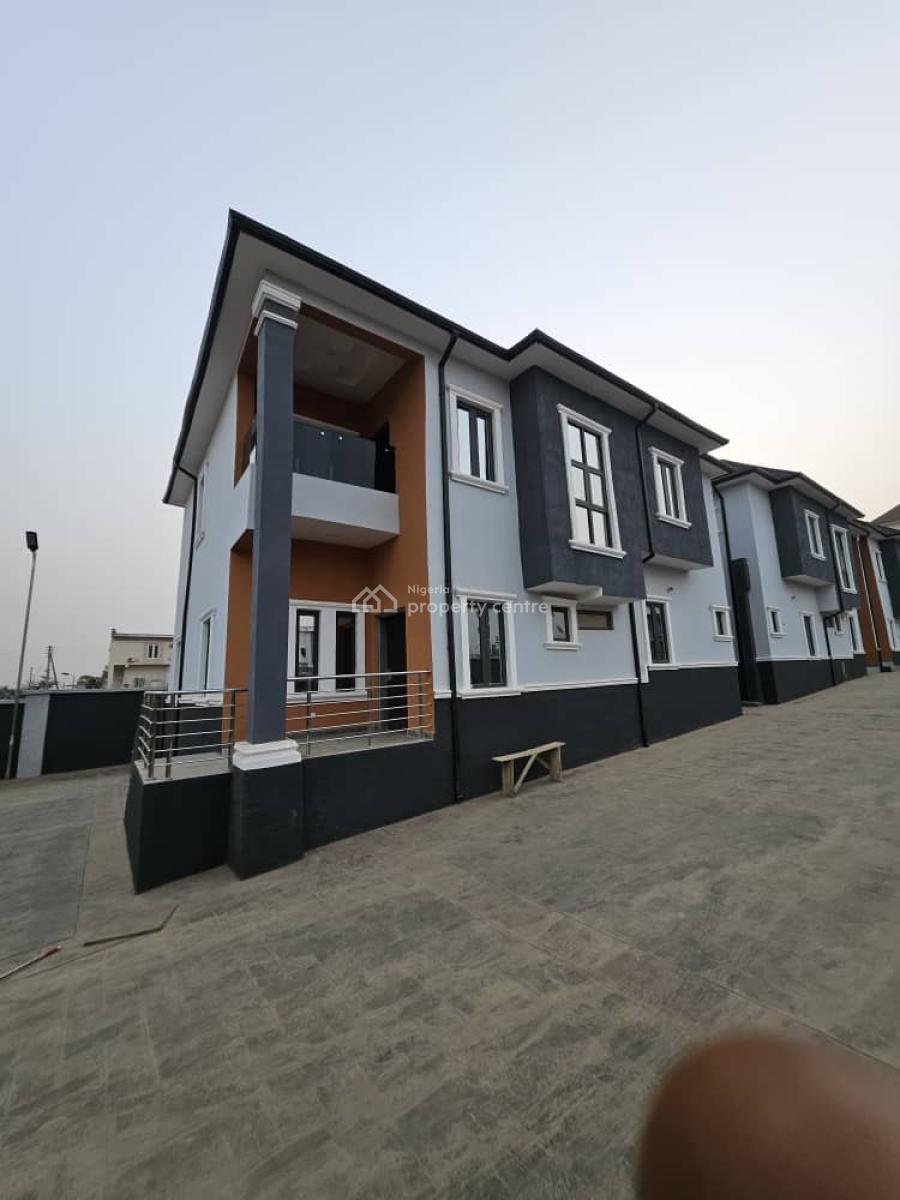 4 Bedroom Terrace Duplex with a Room Bq, Off Stella Maris, Life Camp, Abuja, Terraced Duplex for Sale
