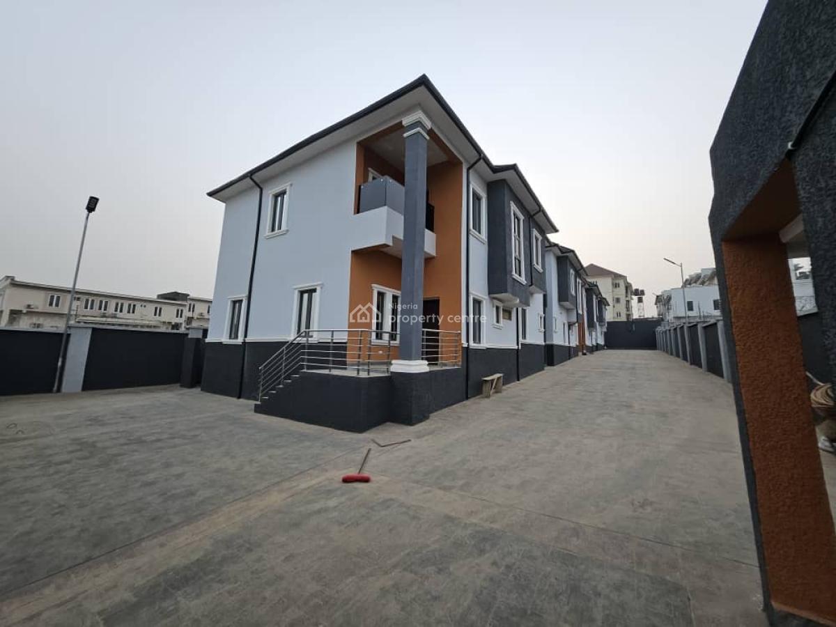 4 Bedroom Terrace Duplex with a Room Bq, Off Stella Maris, Life Camp, Abuja, Terraced Duplex for Sale