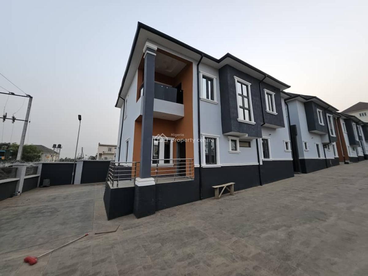 4 Bedroom Terrace Duplex with a Room Bq, Off Stella Maris, Life Camp, Abuja, Terraced Duplex for Sale