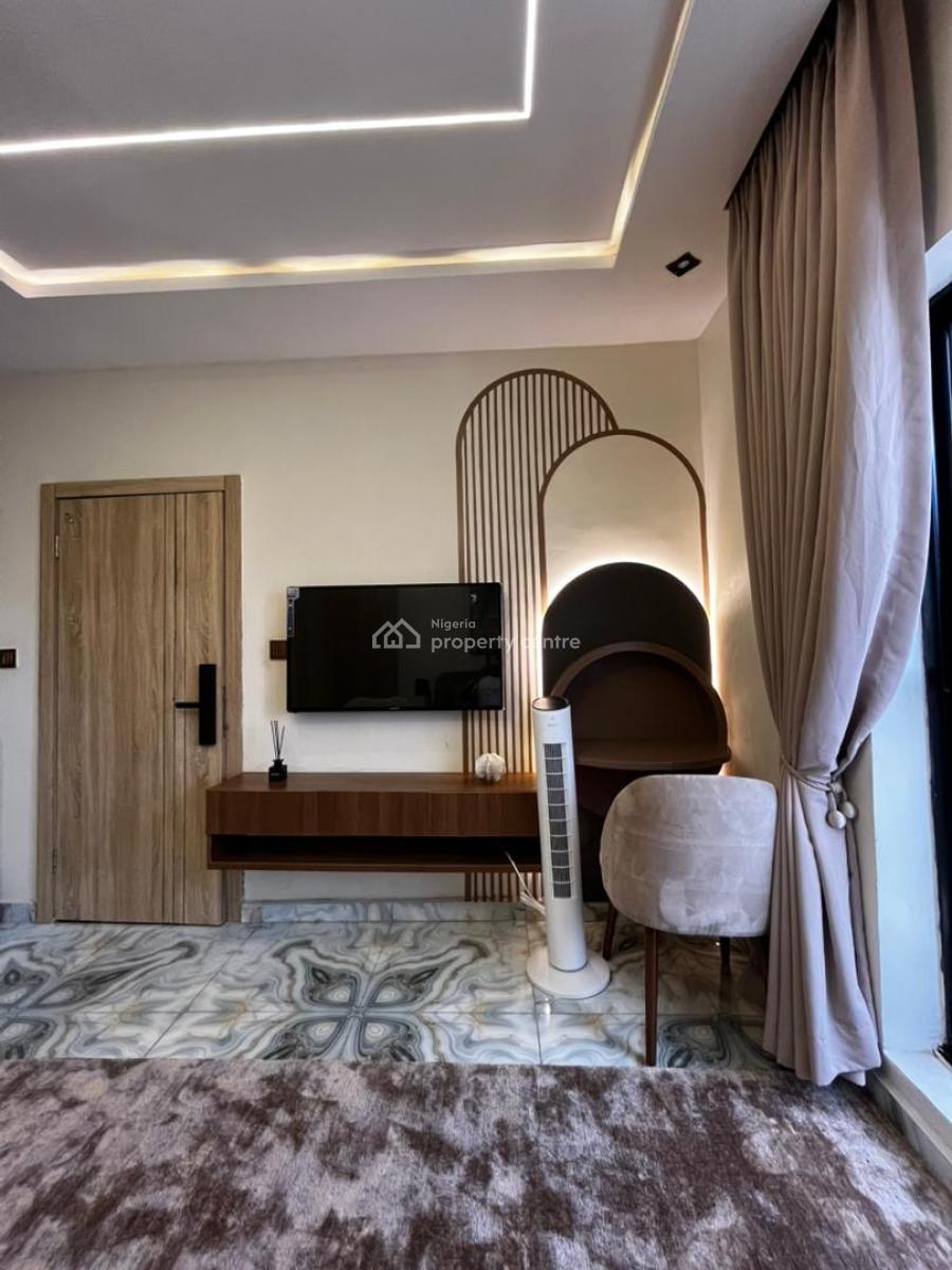 Massive Fully Furnished Studio Apartment, in a Well Serene Environmen, Massive Studio Apartment with Constant Electricity, Surulere Lagos, Surulere, Lagos, Self Contain (single Rooms) for Sale
