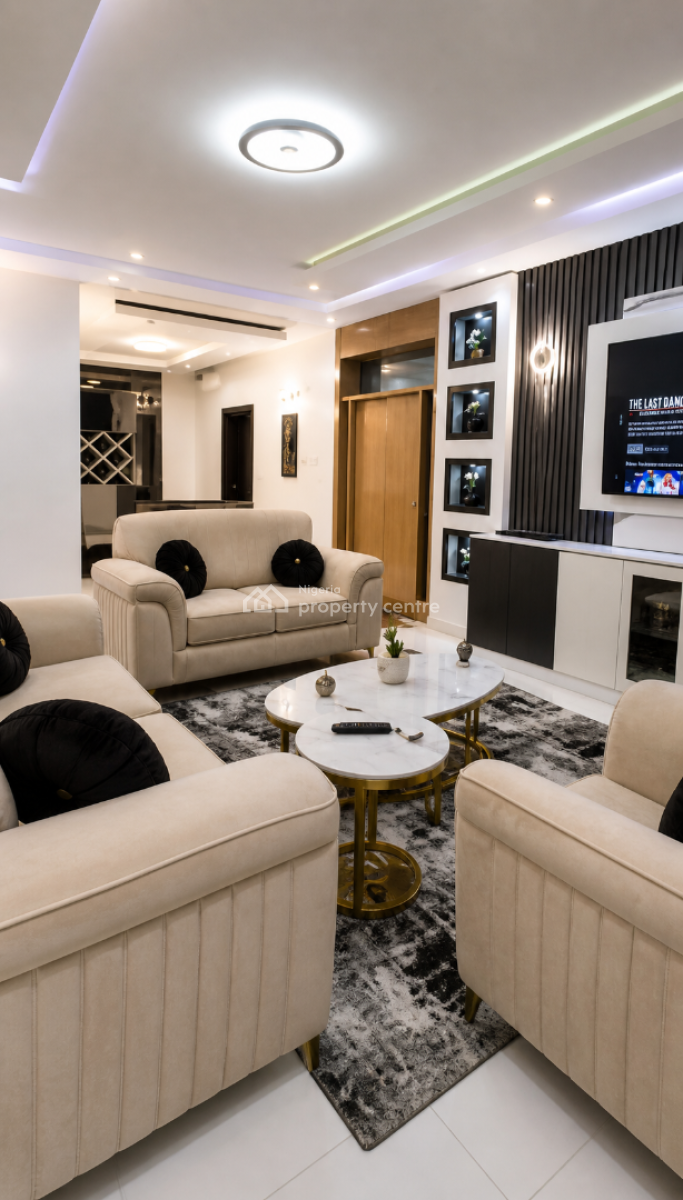 3 Bedroom Furnished Apartment, Glendale Pearl, Wuye, Abuja, Flat / Apartment for Sale