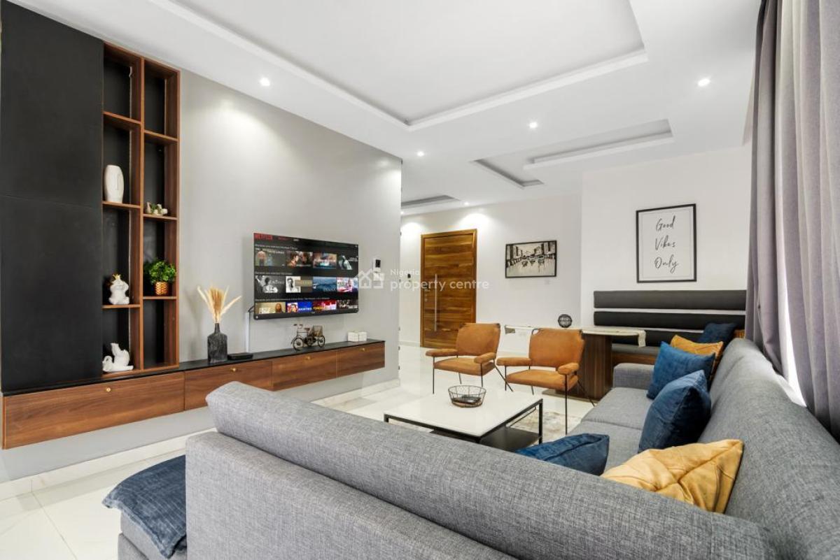 Fully Furnished 2 Bedrooms Apartment (can Be Used for Airbnb). Slightly Negotiable, Behind Enyo, Ikate Elegushi, Lekki, Lagos, Flat / Apartment for Sale