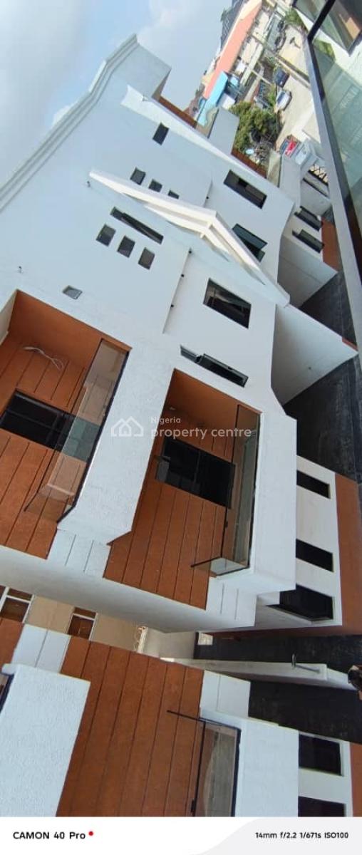 Newly Built 4 Bedroom Terrace at Osapa, Osapa, Lekki, Lagos, Terraced Duplex for Sale