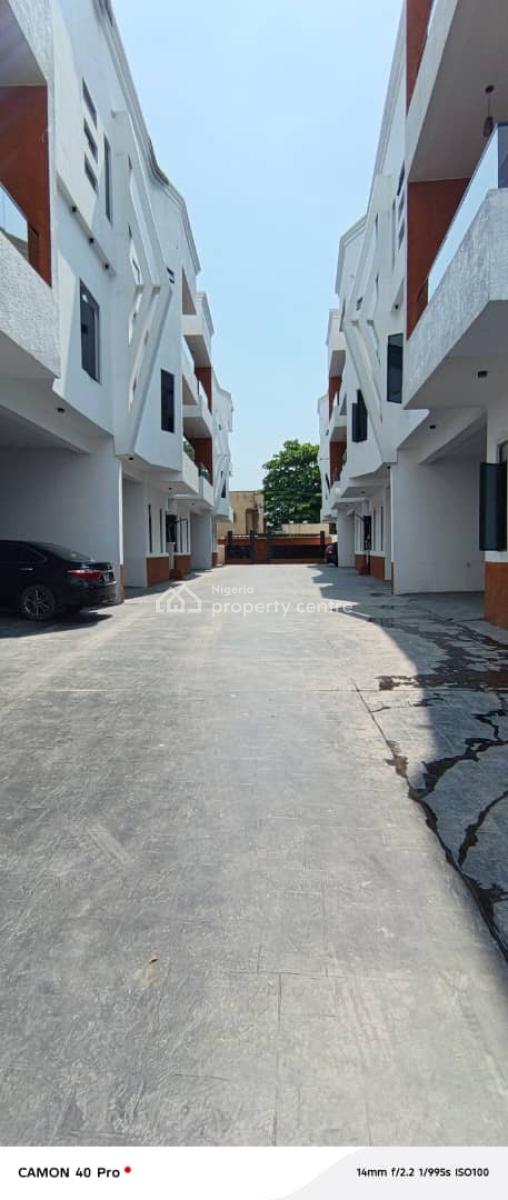 Newly Built 4 Bedroom Terrace at Osapa, Osapa, Lekki, Lagos, Terraced Duplex for Sale