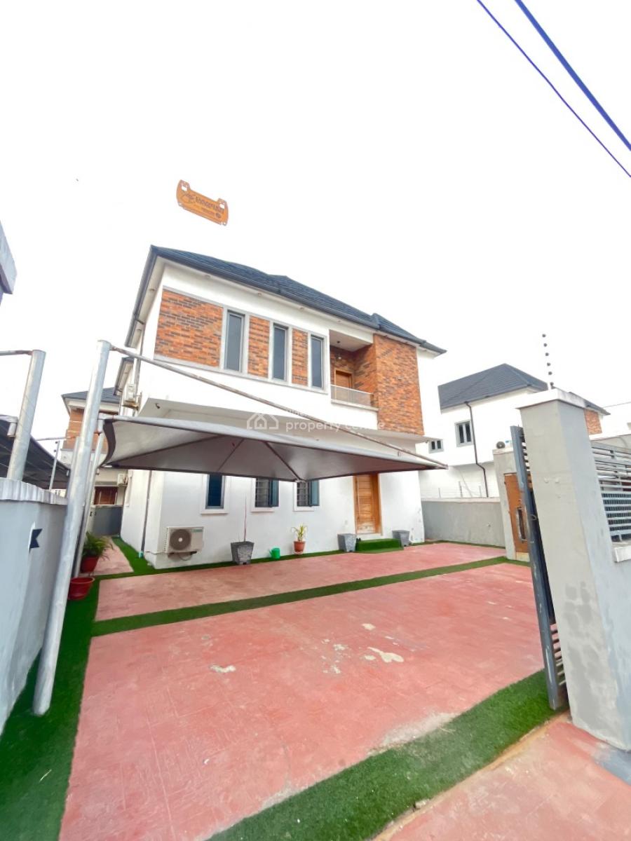 Spacious 4 Bedroom Fully Detached Duplex with Bq, Idado/agungi, Agungi, Lekki, Lagos, Detached Duplex for Rent