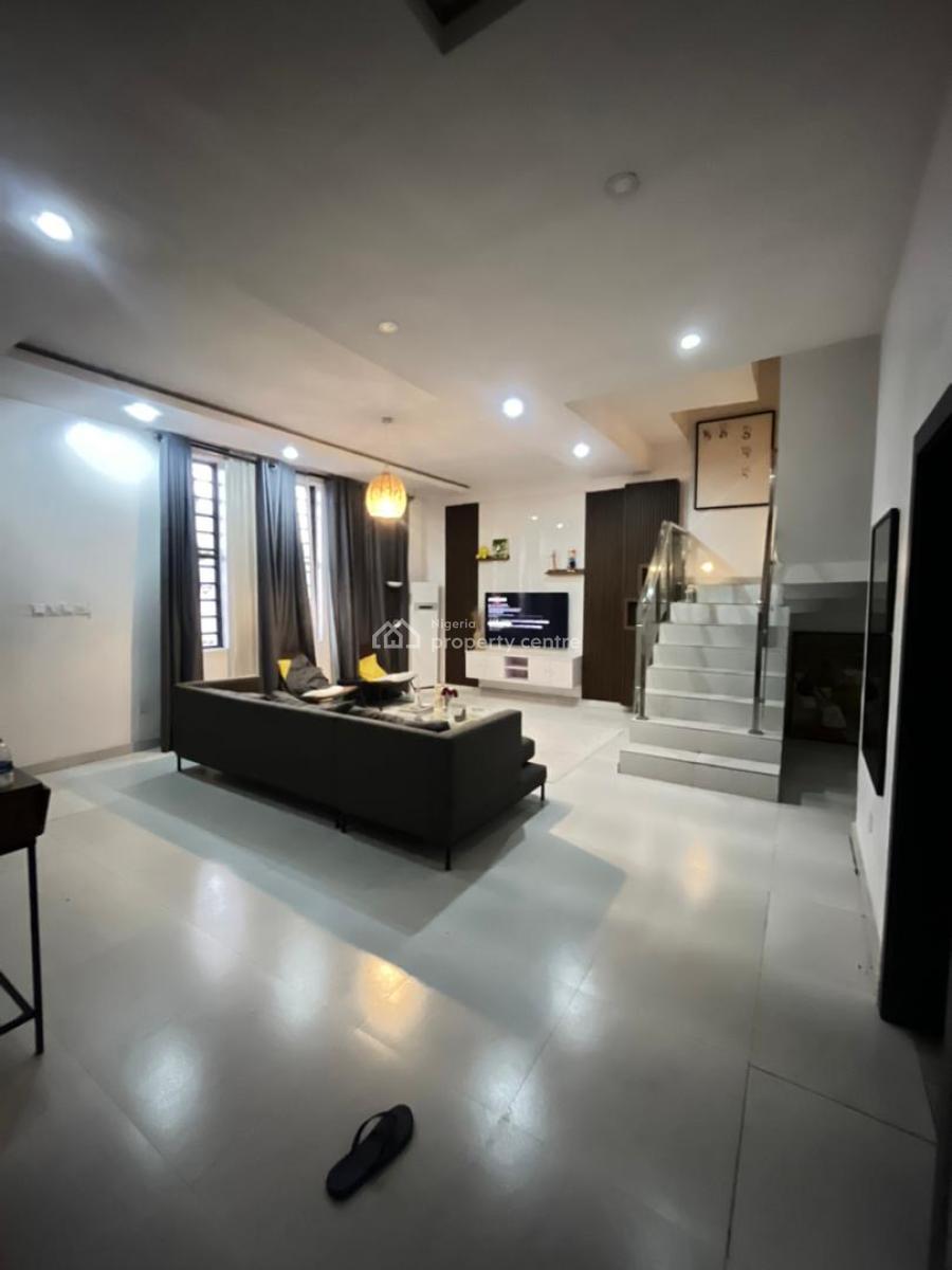 Spacious 4 Bedroom Fully Detached Duplex with Bq, Idado/agungi, Agungi, Lekki, Lagos, Detached Duplex for Rent