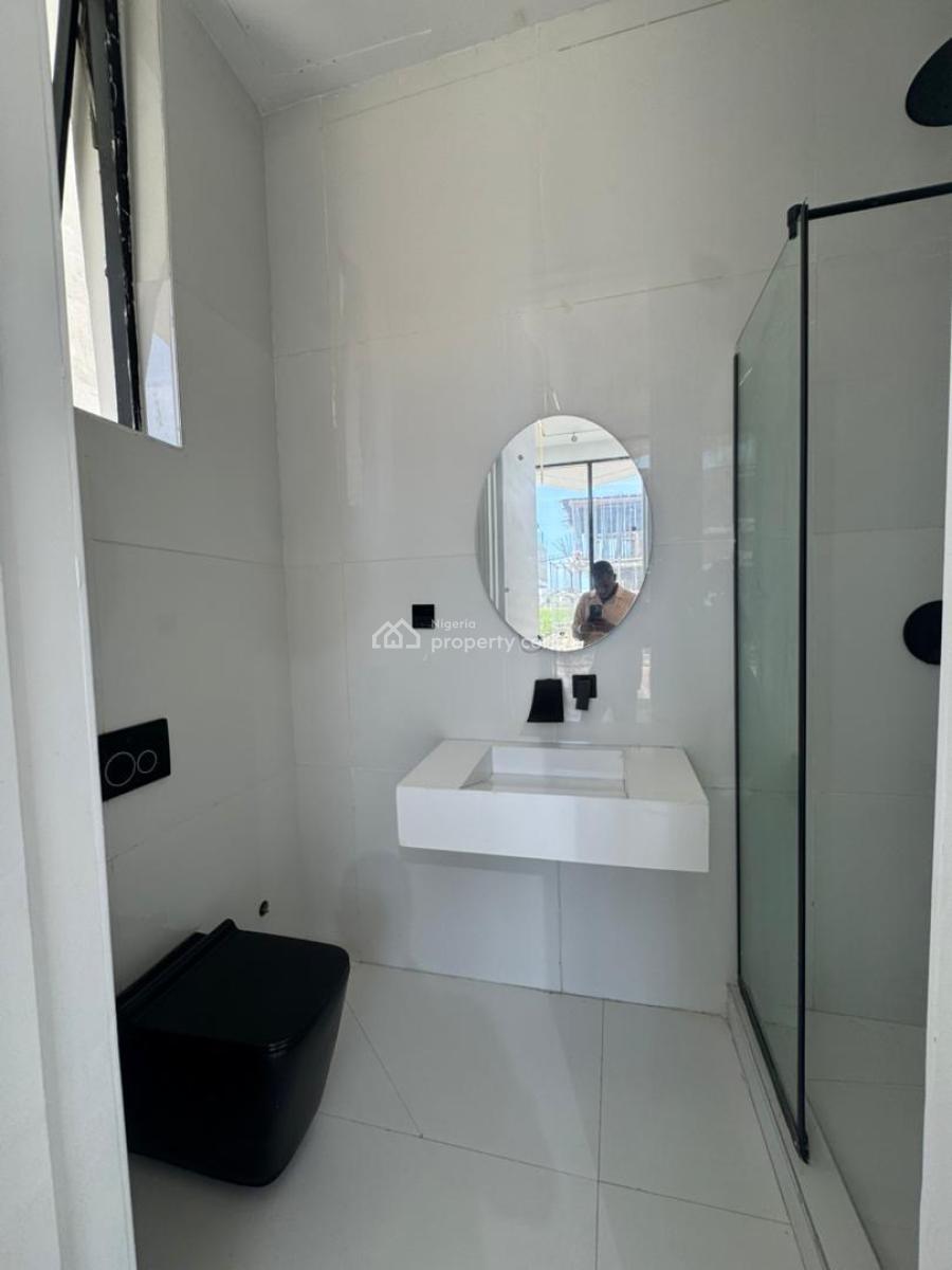 Newly Built Luxury 5 Bedroom Waterfront Mansion at Osapa with Bq, Osapa, Lekki, Lagos, House for Sale