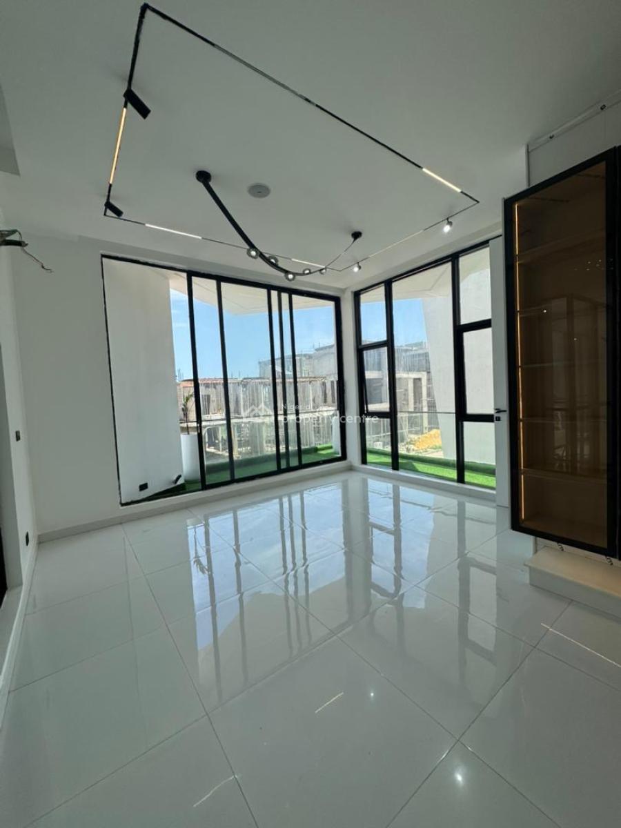 Newly Built Luxury 5 Bedroom Waterfront Mansion at Osapa with Bq, Osapa, Lekki, Lagos, House for Sale