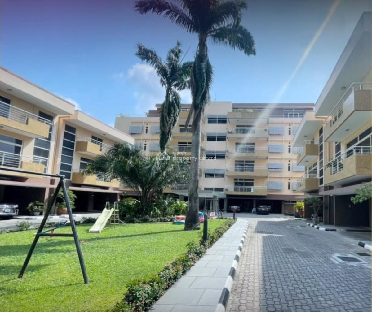 Serviced 4 Bedroom Flat with Bq and Store, Bourdillon Road, Old Ikoyi, Ikoyi, Lagos, Flat / Apartment for Rent