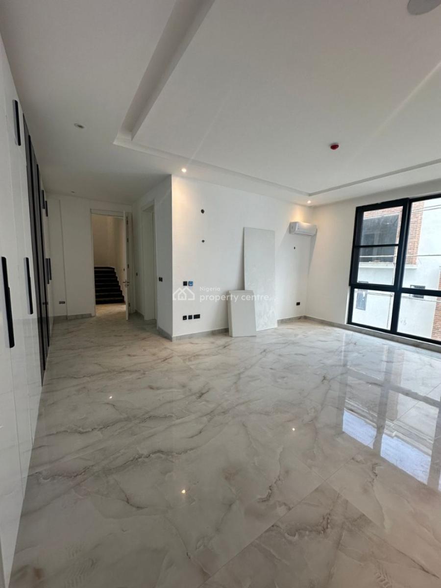 Luxury Well - Finished 5-bedroom Terrace with 2 Room Bq, Banana Island, Ikoyi, Lagos, Terraced Duplex for Sale