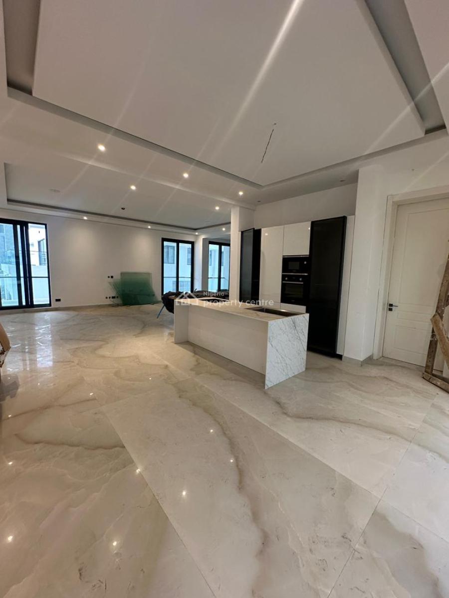 Luxury Well - Finished 5-bedroom Terrace with 2 Room Bq, Banana Island, Ikoyi, Lagos, Terraced Duplex for Sale