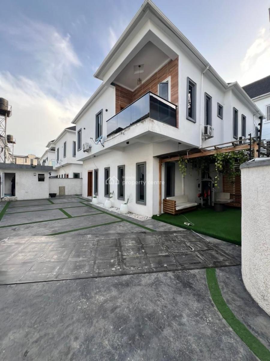 Fully Furnished 5 Bedroom  Detached Duplex with Ps5, Smart Tv, Exclusive Home in a Premium and Calm to Access Estate, Ikate, Lekki, Lagos, Detached Duplex for Rent