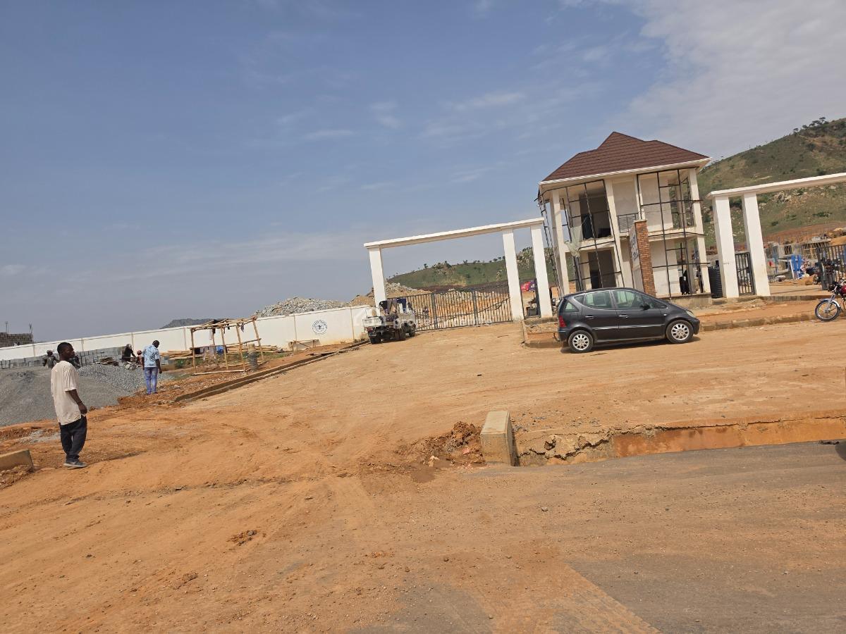Estate Plot 5-bedroom Fully Detached Smart Duplex on 500m², Gwarimpa Extension, Karsana East, Karsana, Abuja, Land for Sale