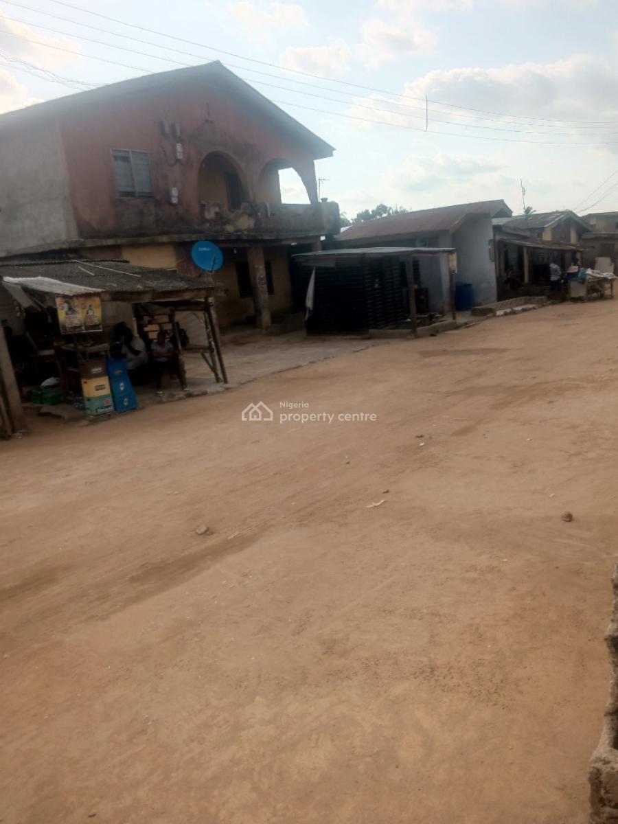 a Plot of Land (500sqm) + Demolishable Building, Off Abiok Str, Off Clem Road, (jankara Area) Ijaiye Ojokoro, Ojokoro, Ifako-ijaiye, Lagos, Residential Land for Sale