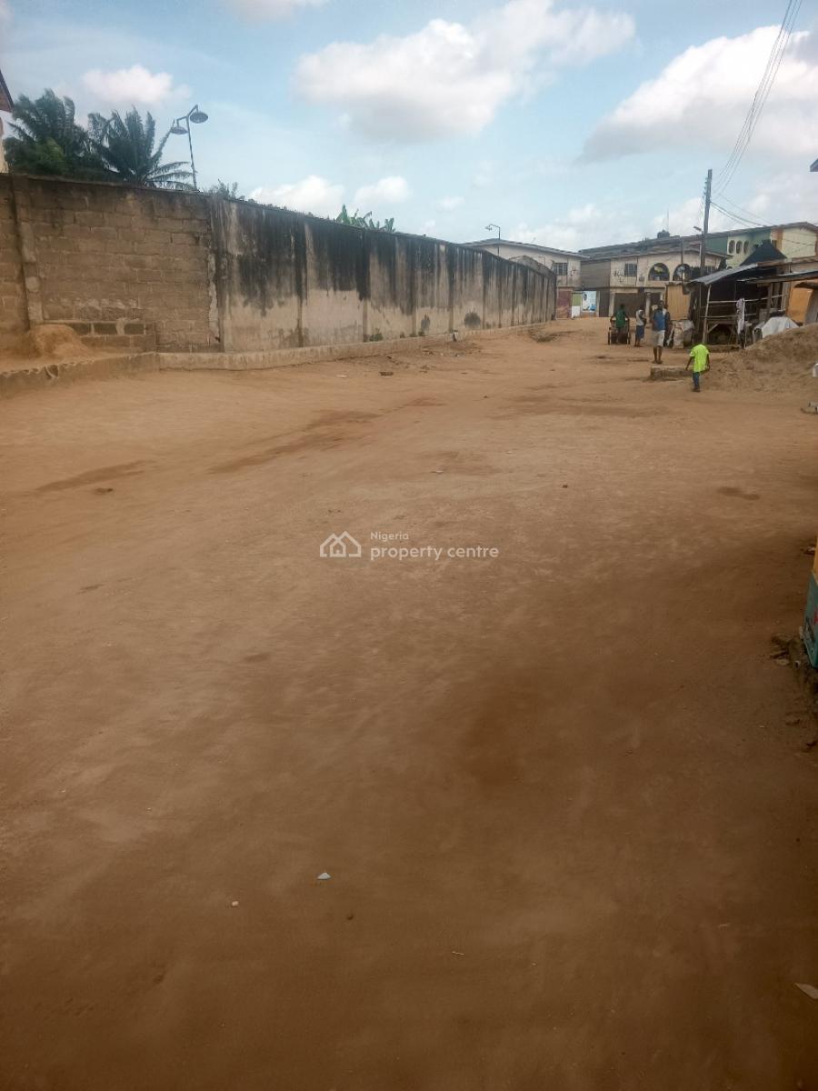 a Plot of Land (500sqm) + Demolishable Building, Off Abiok Str, Off Clem Road, (jankara Area) Ijaiye Ojokoro, Ojokoro, Ifako-ijaiye, Lagos, Residential Land for Sale