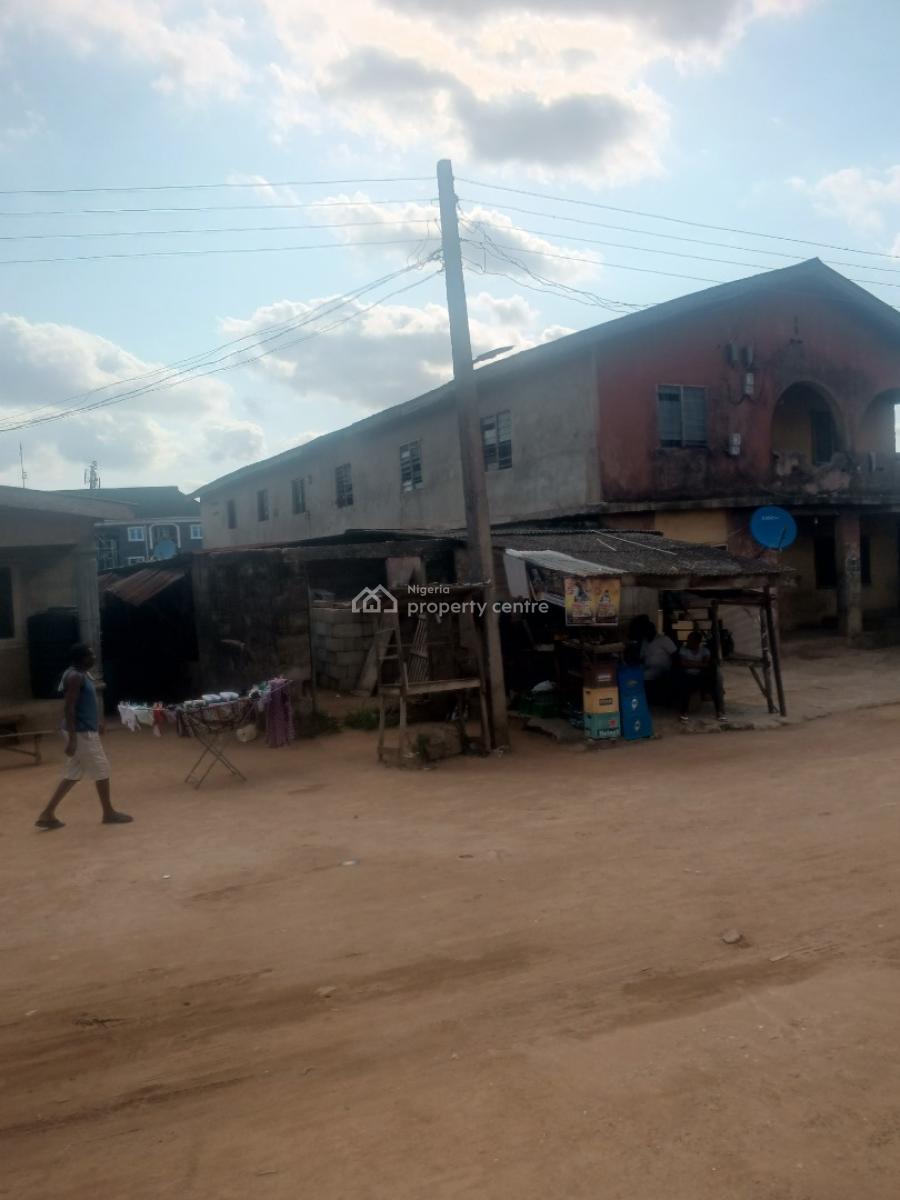 a Plot of Land (500sqm) + Demolishable Building, Off Abiok Str, Off Clem Road, (jankara Area) Ijaiye Ojokoro, Ojokoro, Ifako-ijaiye, Lagos, Residential Land for Sale