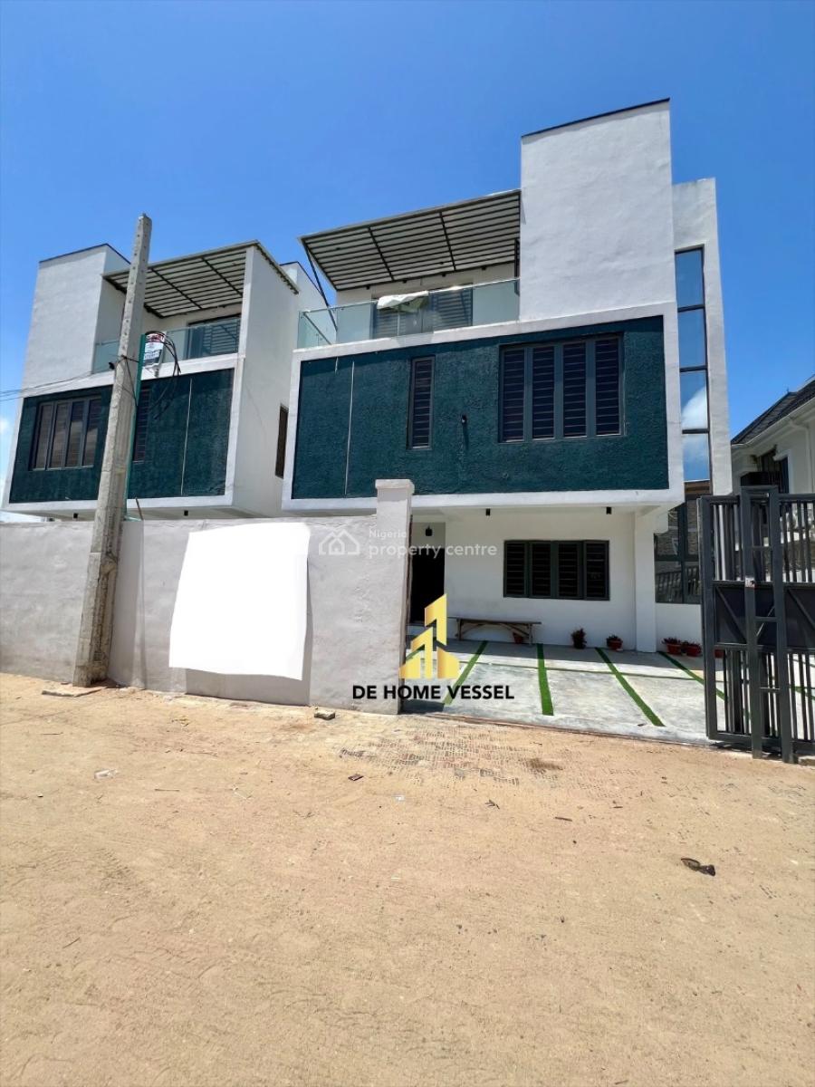 Luxury 4 Bed Semi Detached Home with Bq, Lekki, Ologolo, Lekki, Lagos, Semi-detached Duplex for Sale