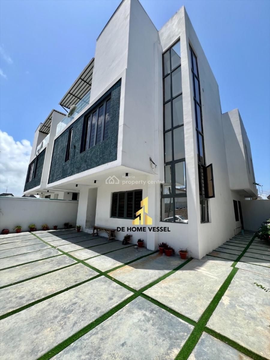 Luxury 4 Bed Semi Detached Home with Bq, Lekki, Ologolo, Lekki, Lagos, Semi-detached Duplex for Sale