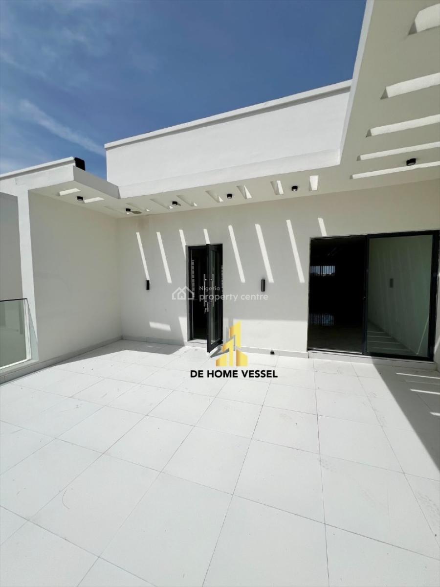 Uniquely Designed 4 Bedroom Fully Detached Duplex with Bq, Ikota Extension, Ikota, Lekki, Lagos, Detached Duplex for Sale