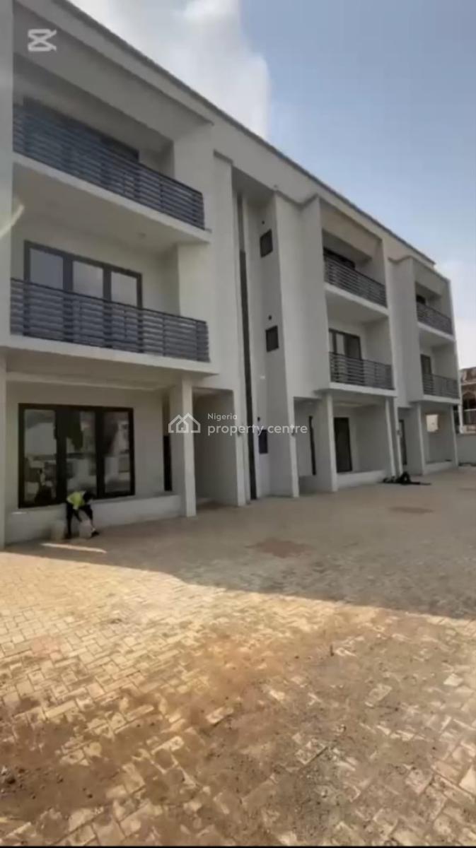 a Newly Built 3 Units of 4-bedroom Terrace  Duplex, Maitama District, Abuja, Terraced Duplex for Rent